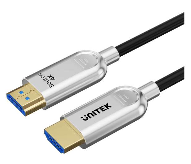 UNITEK Kabel optyczny HDMI 2.0 AOC 4K 60Hz 20 m C11092ASL01-20M - 1336237 - zdjęcie